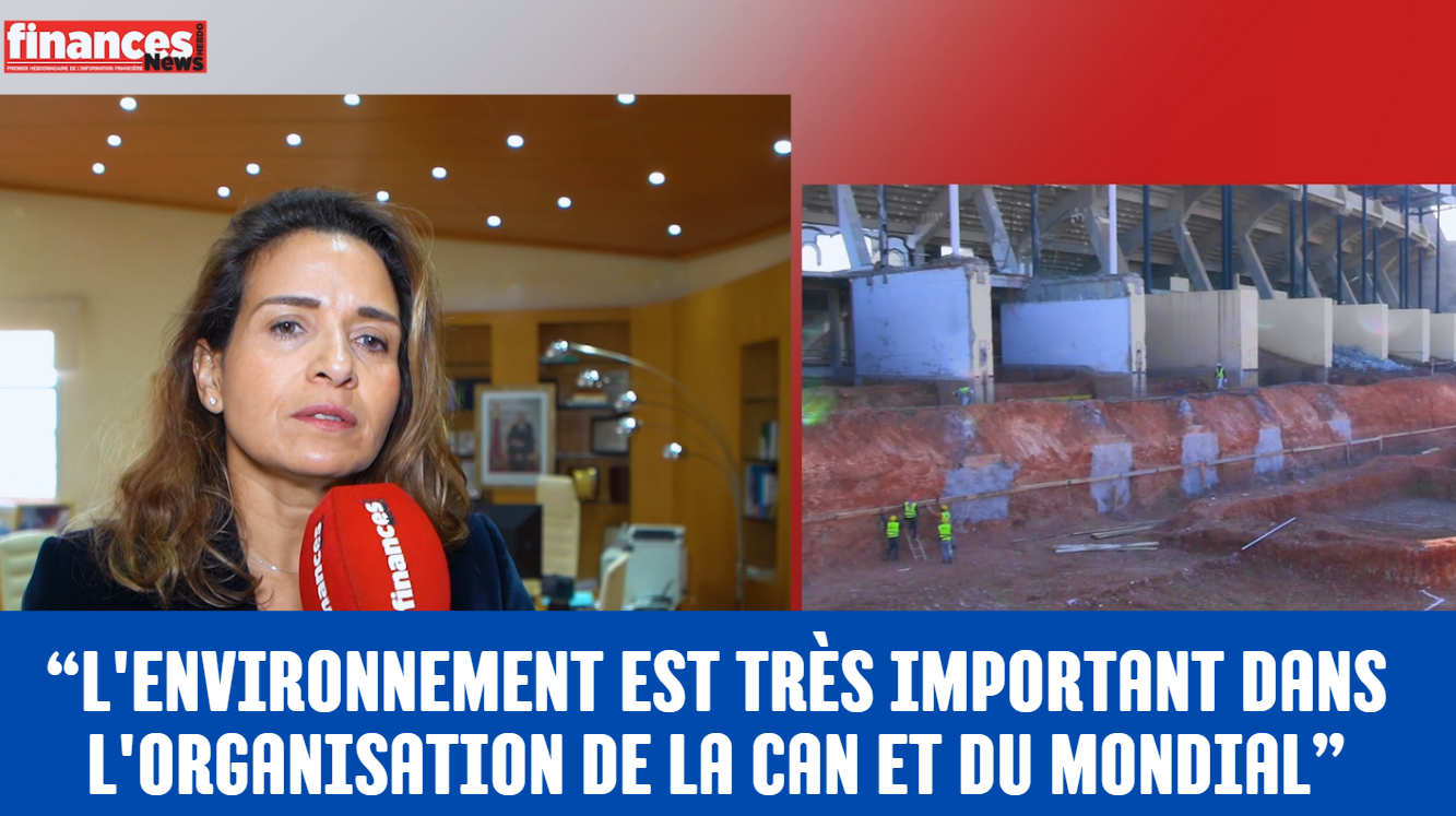 VIDEO. Leila Benali: "L'environnement est très important dans l'organisation de la CAN et du Mondial"